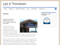 LEE THOMPSON website screenshot