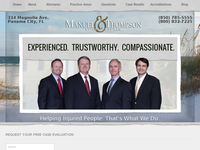 MANUEL THOMPSON website screenshot