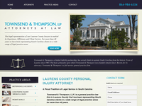 THOMAS THOMPSON website screenshot