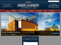 H THORNBURY website screenshot