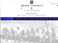 BRIAN THORNTON website screenshot