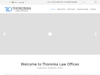 ISHMAEL THORONKA website screenshot