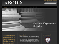 ANDREW ABOOD website screenshot