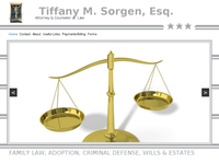 TIFFANY SORGEN website screenshot