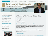 TIMOTHY GEORGE website screenshot