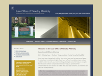 TIMOTHY MISTRIOTY website screenshot