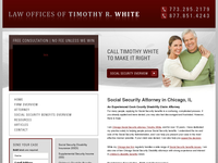 TIMOTHY WHITE website screenshot
