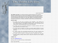 STEPHEN TINKLER website screenshot
