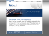 THOMAS TISDALE website screenshot