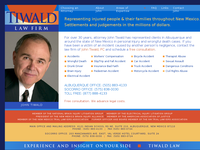JOHN TIWALD website screenshot