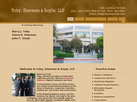 BARRY TOBY website screenshot