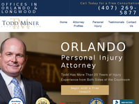 TODD MINER website screenshot