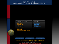 ALEX TOFER website screenshot