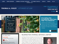 THOMAS FOLEY website screenshot