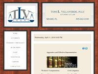 TONI VILLAVERDE website screenshot