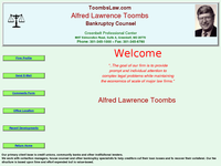 ALFRED TOOMBS website screenshot