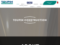 TIM TOUPIN website screenshot