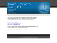 DAVID TOWER website screenshot