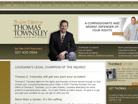 THOMAS TOWNSLEY website screenshot