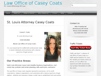 CASEY COATS website screenshot