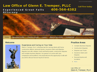 GLENN TREMPER website screenshot