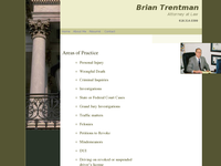 BRIAN TRENTMAN website screenshot