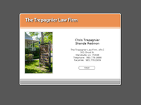 CHRIS TREPAGNIER website screenshot