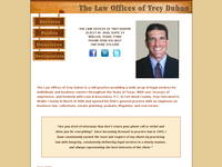 TREY DUHON website screenshot