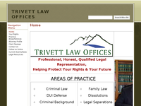 LARRY TRIVETT website screenshot