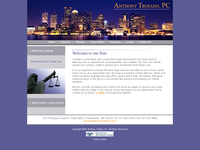 ANTHONY TROIANO III website screenshot