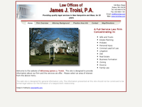 JAMES TROISI website screenshot