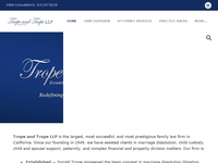 EUGENE TROPE website screenshot