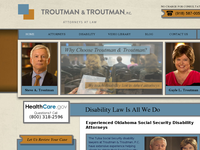 STEVE TROUTMAN website screenshot