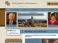 GAYLE TROUTMAN website screenshot