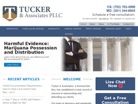 LAWRENCE TUCKER website screenshot