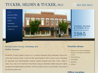 TOM TUCKER III website screenshot