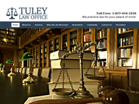 DAN TULEY website screenshot