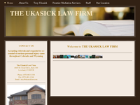 TROY UKASICK website screenshot