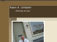 KEEN UMBHER website screenshot