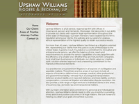 RICHARD WILLIAMS JR website screenshot