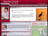 KEVIN URICK website screenshot