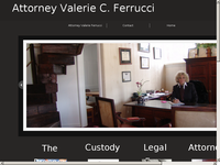 VALERIE FERRUCCI website screenshot