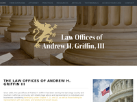 ANDREW GRIFFIN III website screenshot