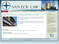 WILLIAM VAN ECK website screenshot