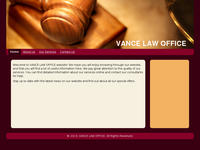JULIE VANCE website screenshot
