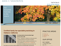ANN VANDEPOL website screenshot