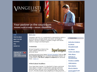 RICHARD VANGELISTI website screenshot