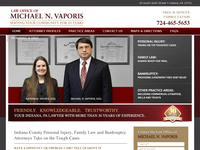MICHAEL VAPORIS website screenshot