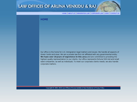 ARUNA VENKIDU website screenshot