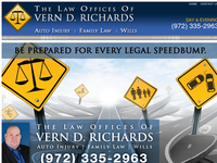 VERN RICHARDS website screenshot